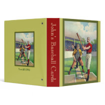 Baseball Cards Vinyl Binder