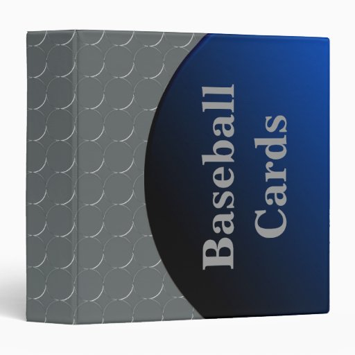 Baseball Cards Binder Zazzle