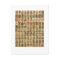 Baseball Cards, vintage Post Card