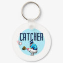Baseball Catcher T-shirts and Gifts keychains by sport_shop Baseball Catcher T-shirts and Gifts keychains