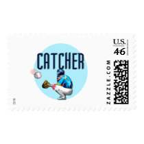 Baseball Catcher T-shirts and Gifts postage