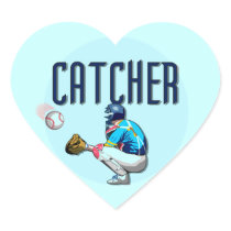 Baseball Catcher T-shirts and Gifts Sticker