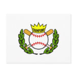 Baseball Champions Post Cards