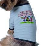 BASEBALL cheerleader joke Dog Tee