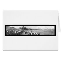 Baseball Chicago Pitt Photo 1908 Greeting Card
