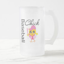 Baseball Chick Mugs