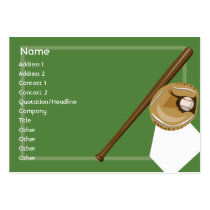 Baseball - Chubby business cards