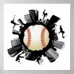 Baseball City Posters