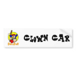 Baseball Clown Bumper Stickers
