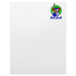 Baseball Clown Customized Letterhead
