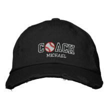 Baseball Coach Baseball Cap