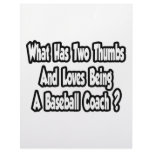 Baseball Coach Joke...Two Thumbs Personalized Letterhead