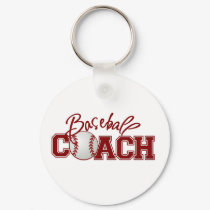 Baseball COACH keychains