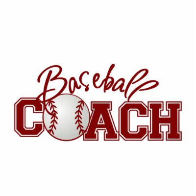 Baseball COACH Photo Cutouts by Just2Cute