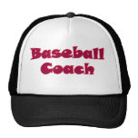 Baseball Coach Trucker Hat