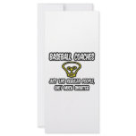 Baseball Coaches...Regular People, Only Smarter Rack Card Template
