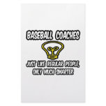 Baseball Coaches...Regular People, Only Smarter Stationery