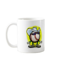 Baseball Cowboy mugs