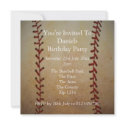 Baseball Custom Announcements