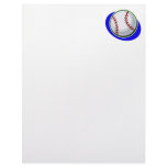 baseball custom letterhead