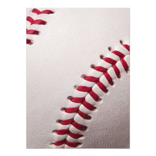 Baseball - Customized Custom Invitations