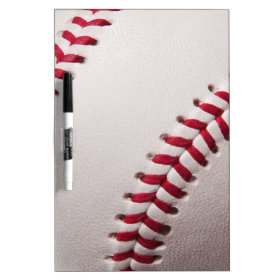 Baseball - Customized Dry Erase Whiteboards