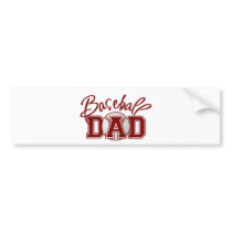 Baseball DAD bumper stickers
