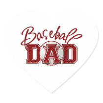 Baseball Dad Sticker