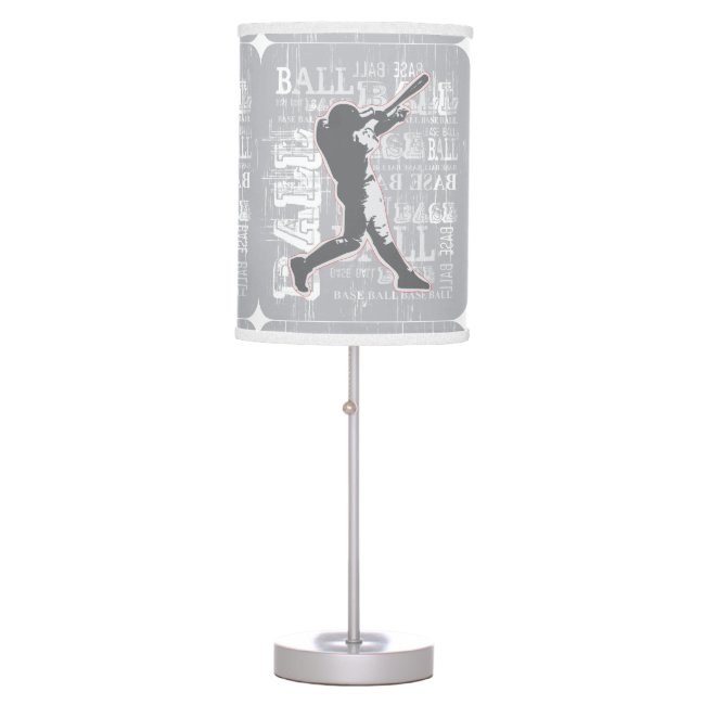 Baseball Design Table Lamp Shade