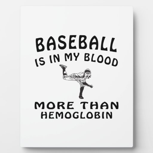 Baseball designs plaque