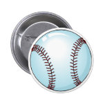 Baseball (Detailed) Pinback Button