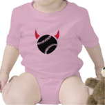 Baseball devil bodysuit