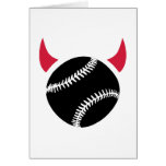 Baseball devil card
