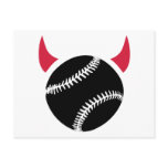 Baseball devil postcards