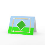 Baseball Diamond Greeting Cards