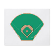 baseball diamond field flyer