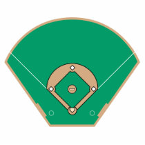 baseball diamond field photo cut outs