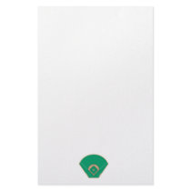 baseball diamond field stationery paper