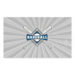 baseball diamond logo gray blue white sticker