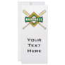 baseball diamond logo personalized rack card