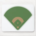 Baseball Diamond: mousepads