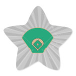 baseball diand field stickers