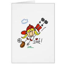 Baseball Diving Catch Card