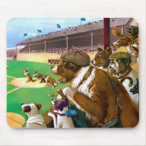 Baseball Dogs mousepads