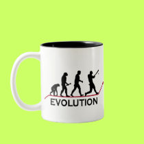 Baseball Evolution mug by sports_tshirts Baseball Evolution mug