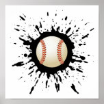 Baseball Explosion Posters