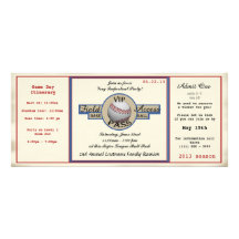 Baseball Family Reunion Pass Announcements