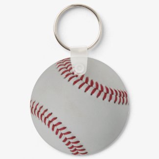 Baseball Fan-addict pitch perfect keychain