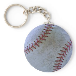 Baseball Fan-tastic_Battered Ball keychain