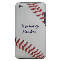 Baseball Fan-tastic pitch perfect autograph-style Ipod Touch Cover